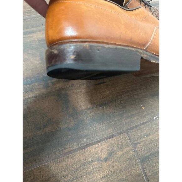 Allen Edmonds Brown Basket Weave Hillside Dress Shoes Size 9 main image 9